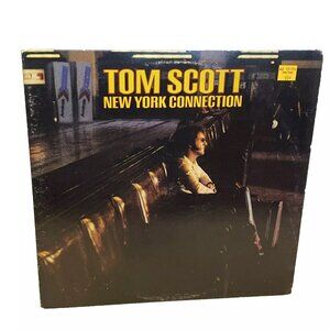 Tom Scott New York Connection (Vinyl, 1975) Epic PE 34959 VG+ LP Record Album
